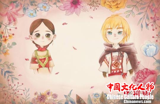 绘本《蓝利鸟》。　钟欣 摄