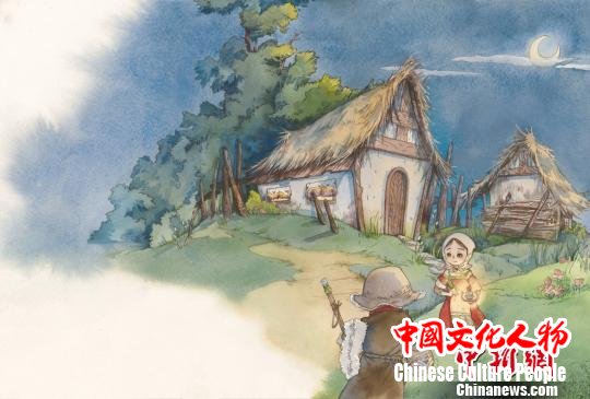 绘本《蓝利鸟》。　钟欣 摄