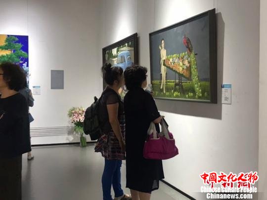 俄罗斯油画展哈尔滨开幕147幅油画搭建中俄交流平台