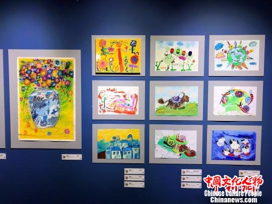 国际儿童创意画展“与世界对画”在沪开幕