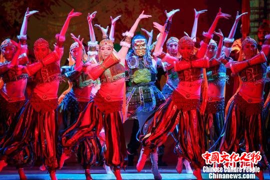 中国舞剧《大梦敦煌》欧洲演出诉说“丝路情”（图）