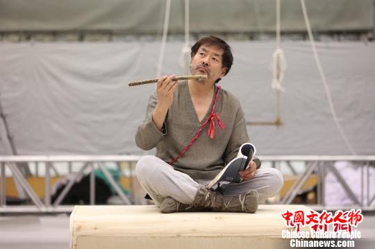 《暴风雨》在排练中。剧院供图