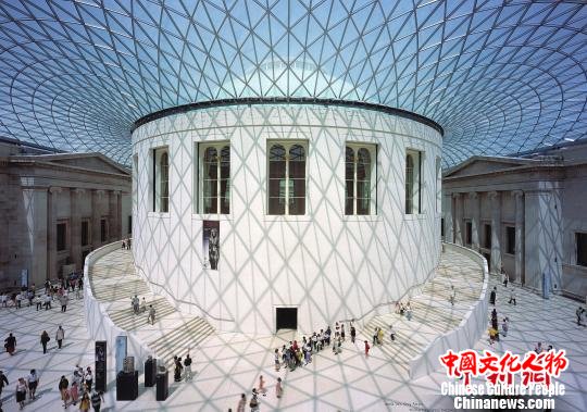 伦敦大英博物馆大中庭 ?Nigel Young ? Foster + Partners 摄 伦敦大英博物馆大中庭 ?Nigel Young ? Foster + Partners 摄