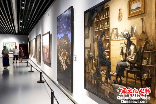 图为展馆一角。　李隽 摄