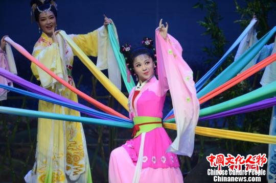 资料图：安徽省黄梅戏剧院演员剧照 安徽省黄梅戏剧院供图