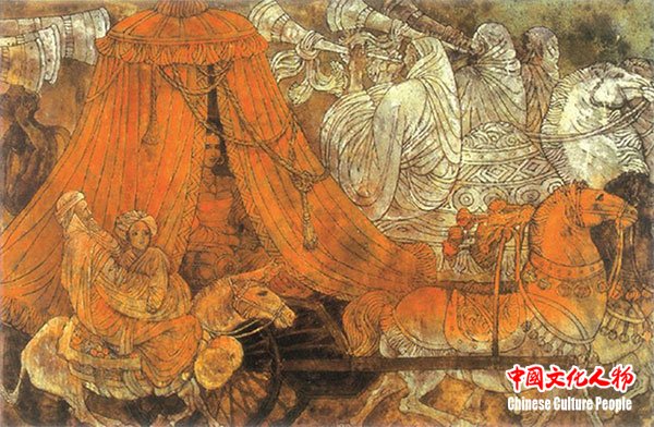 杨晓阳作品《波斯新娘》