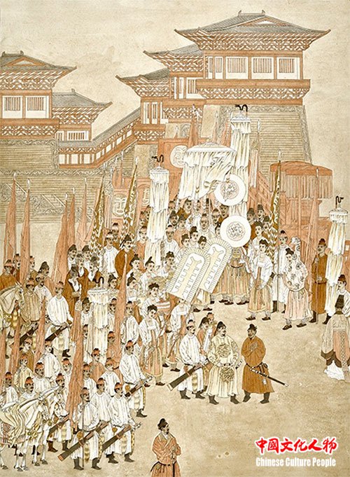 杨晓阳作品《太宗纳谏》