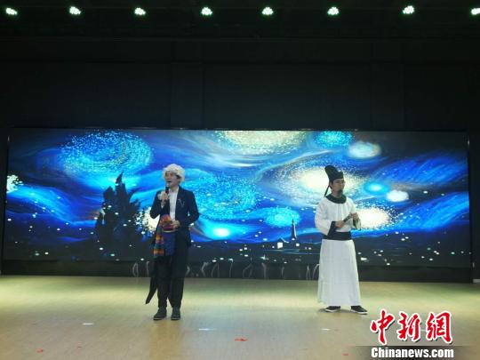 上海会场“李白”与“莎士比亚”同场 钟欣 摄